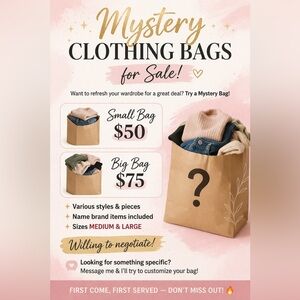 Brown Paper Tote Mystery Bag - Women Bags